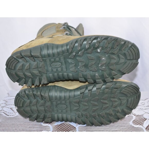 Belleville Airman Flight Certified Gore-Tex Lace Up Vibram Boots Green 12.5  R - Picture 8 of 10